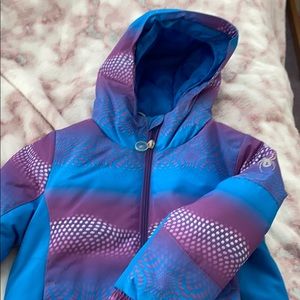 Toddler girls snowsuit/ski suit used couple times